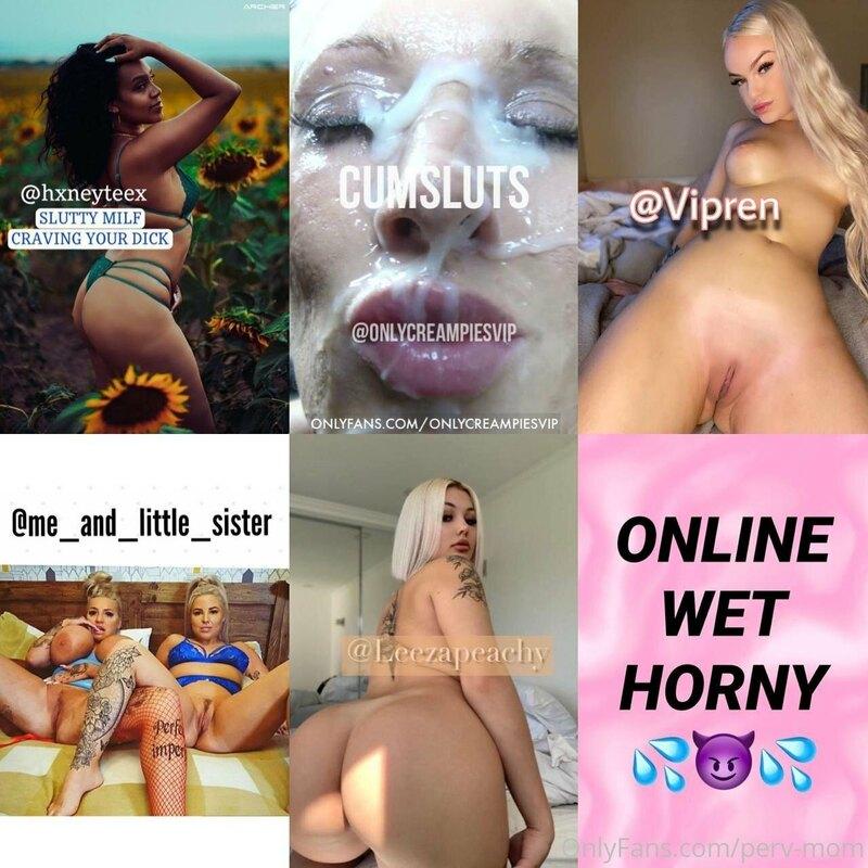 ? These horny sluts love draining spunk from cocks! Sub now ..