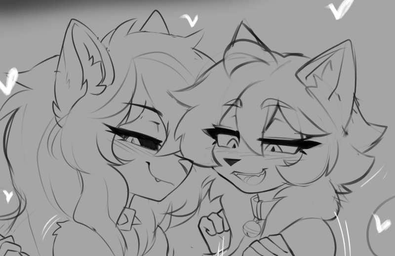 (WIP Teaser~) Upcoming YCH Collab with Catniplewds! 