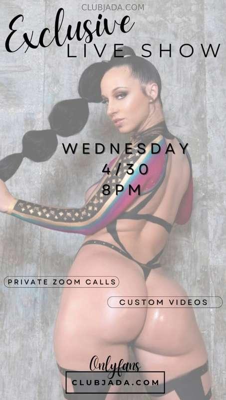 GOING LIVE ON MY VIP THIS WEDNESDAY! Accepting zoom calls an..