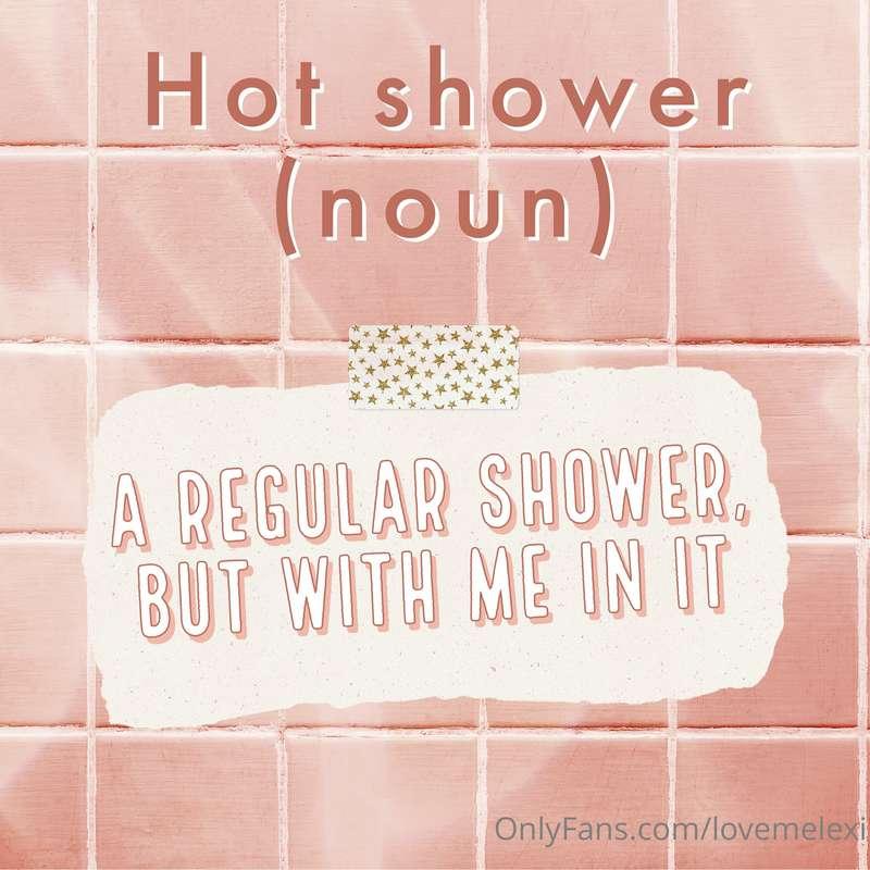 Make it a long one 😜🚿