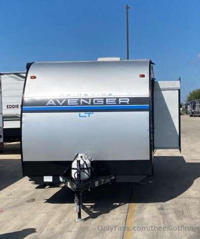 Here’s what our RV looks like! We finished paperwork and dep..