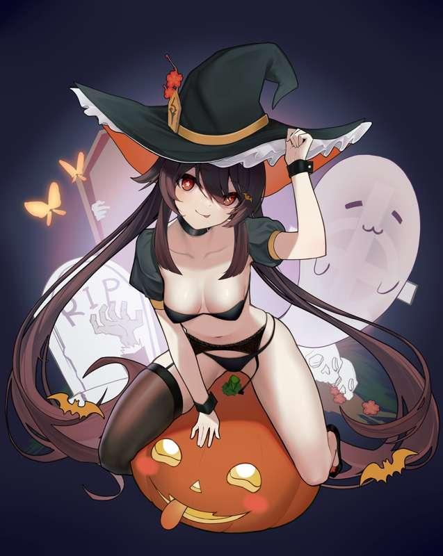 【Preview】 胡桃 Halloween/ Hutao Halloween