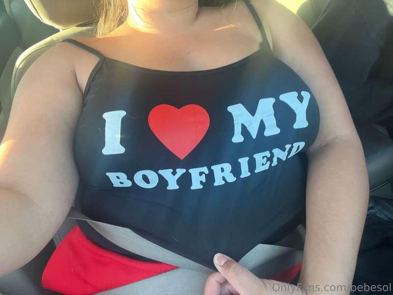I bought this shirt but don’t have a bf :( who wants to be m..
