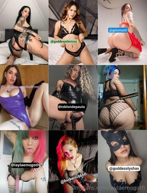 ⛓️ FOLLOW AND SUBSCRIBE TO MY DOMME AND TRANS FRIENDS ⛓️@god..