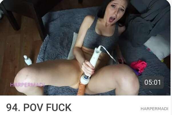 clip from 2016 ♡ with my fuck machine set up pov style, watc..