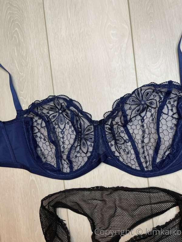 From see through bra and panties video 👀