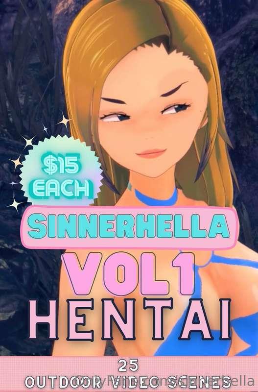 All 25 outdoor video scenes from VOL1 of my Hentai will be r..