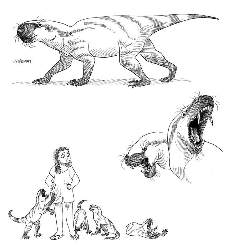 Extinct creatures: Lycaenops