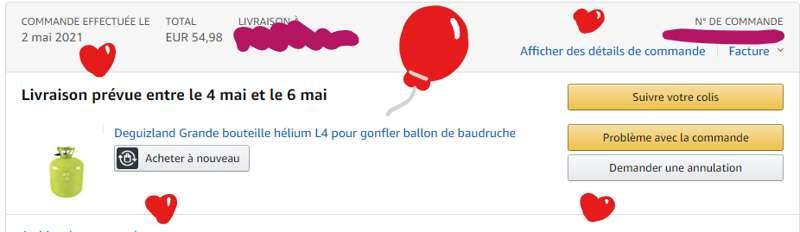 I bought a helium tank !!!! 💜🎈🎈