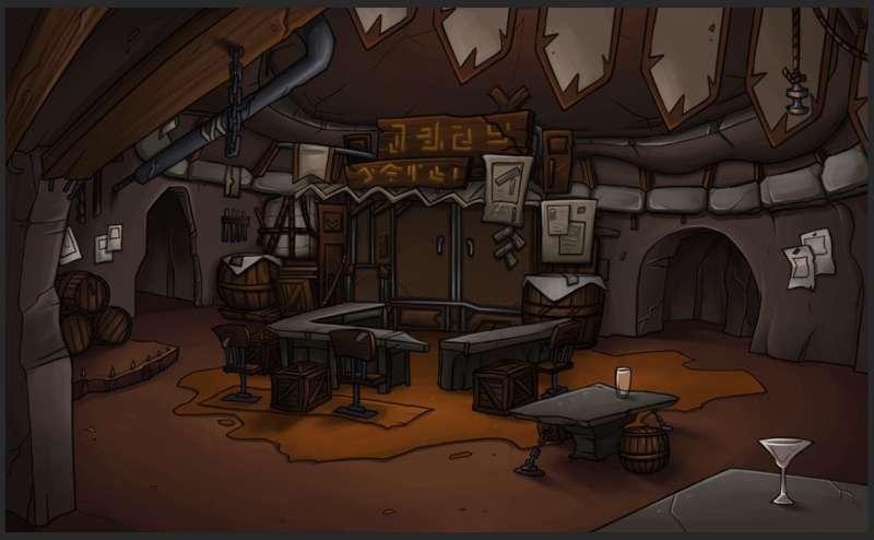 Underground tavern
