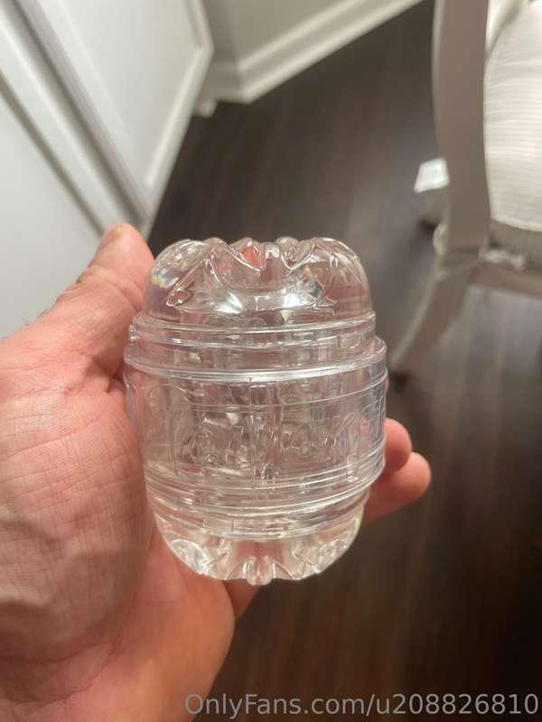 New Fleshlight Quick Shot I just got in. Who wants to see me..