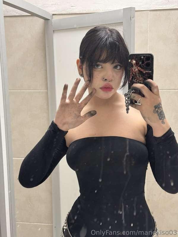 Una selfie con intenciones peligrosas 🖤