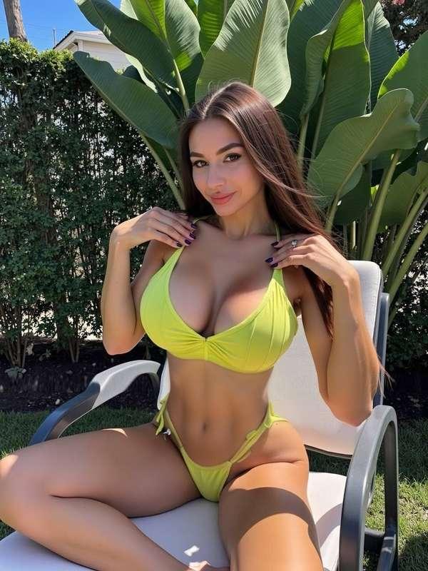 Hot chick @lanaqueeen 💦 loves to butter herself up and ride ..