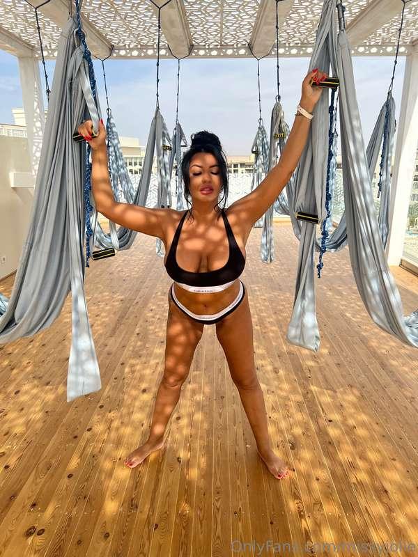 I want to stretch some more and feel my body waking up to an..