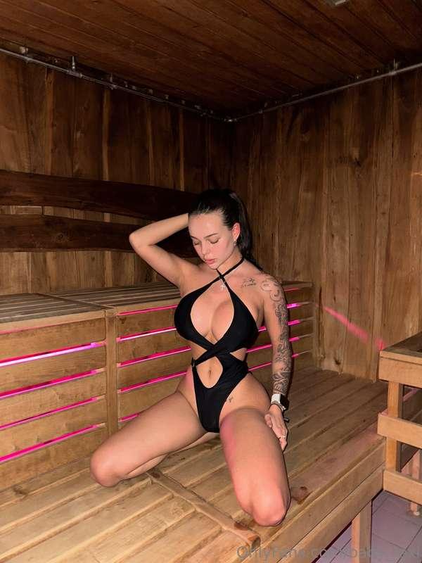 Black swimsuit is a classic and elegant choice for lovers of..