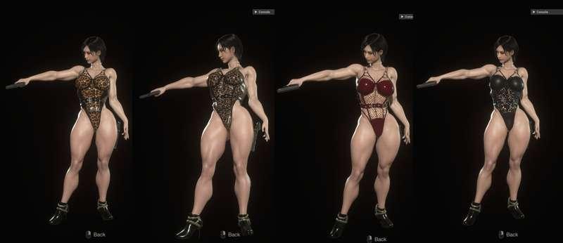 Texture Addon for AdaMuscle Hencwomen 2