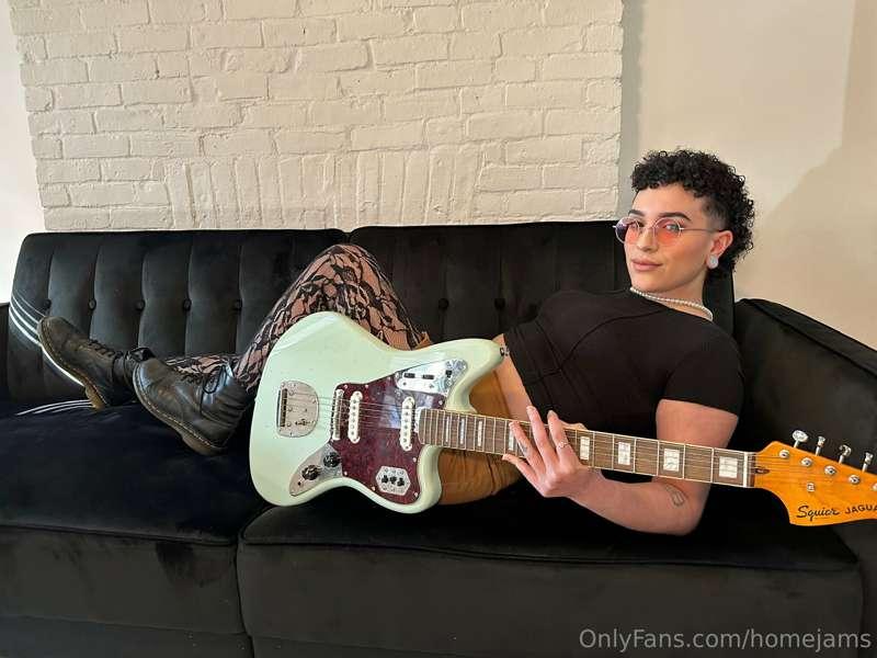 I have so much fun playing rock music. It's such a forgiving..
