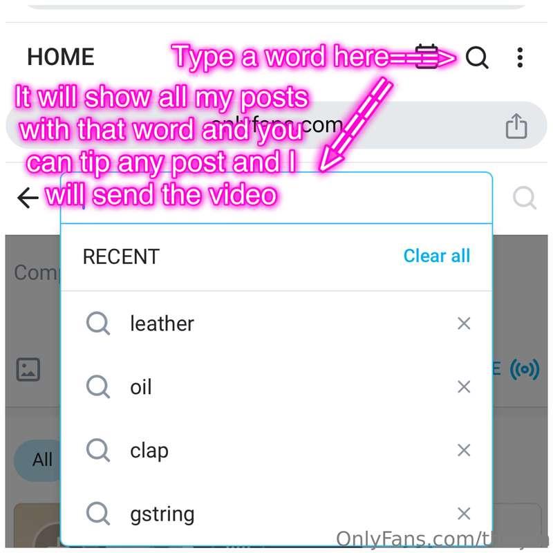 SEARCH BAR SALE!
Please read so you get the discount
I just ..