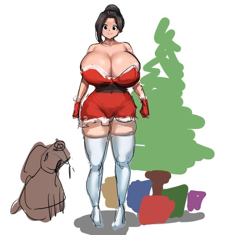 Rain Christmas sketch