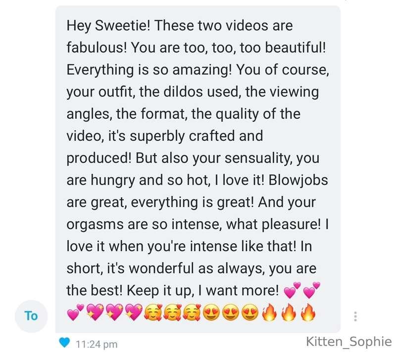 reviews of my newest two videos 😍😍 you guys are loving them ..