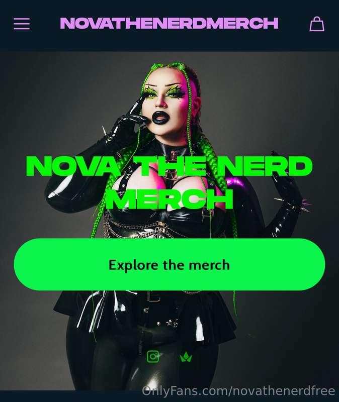💚Nova Merch 💚Hi loves! I opened up my own merch store a whil..