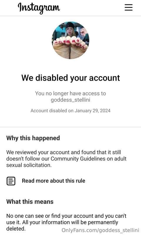 It happened again, Insta banned me. I'm now changing platfor..