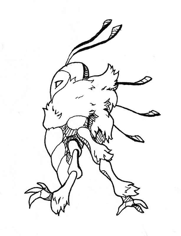 Inktober - The Hive Queen