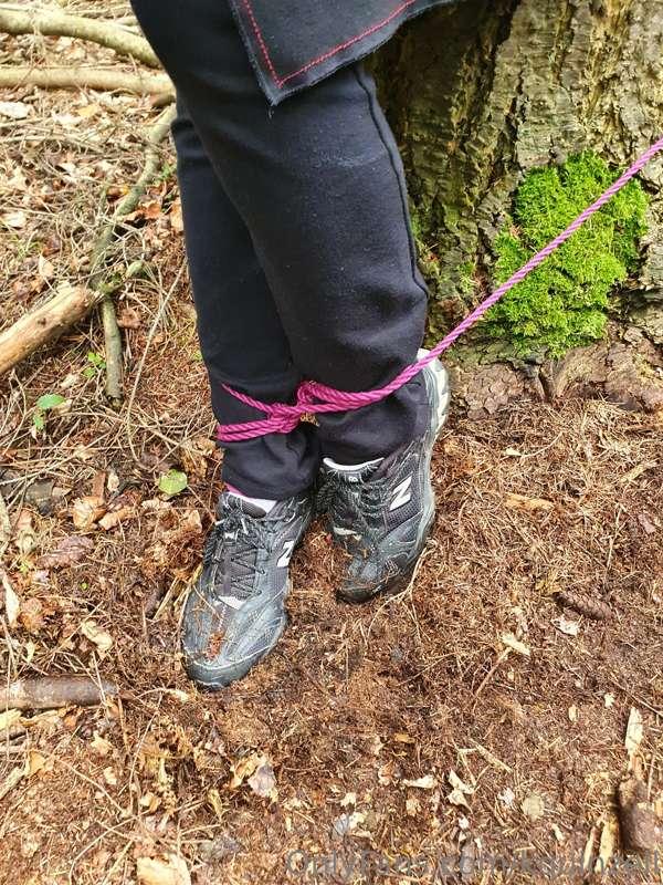 Back to our forest bound beauty! Her captor has now added ro..