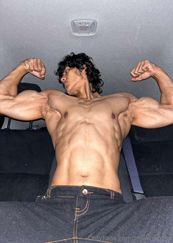 Have you seen my flexing videos yet?