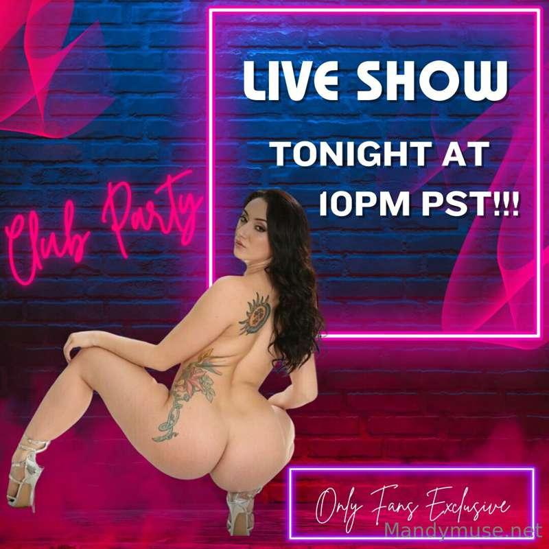 ‼️ **TIME CHANGE ON MY LIVE TONIGHT** ‼️

***Tip $25 on this..