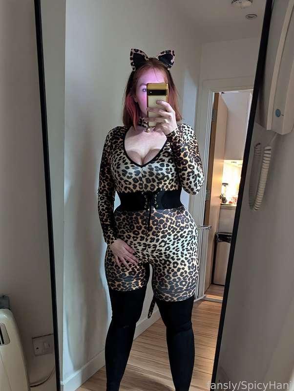 Im not wearing any panties under here hehe