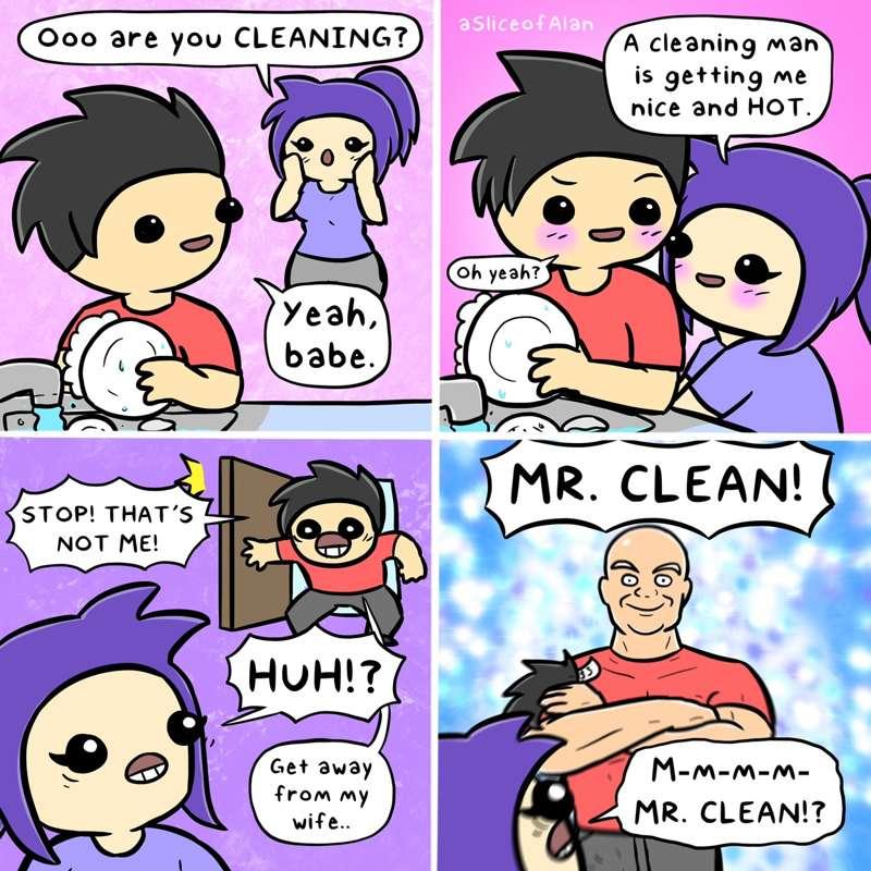 Mr.Clean (w/ BONUS PANELS)