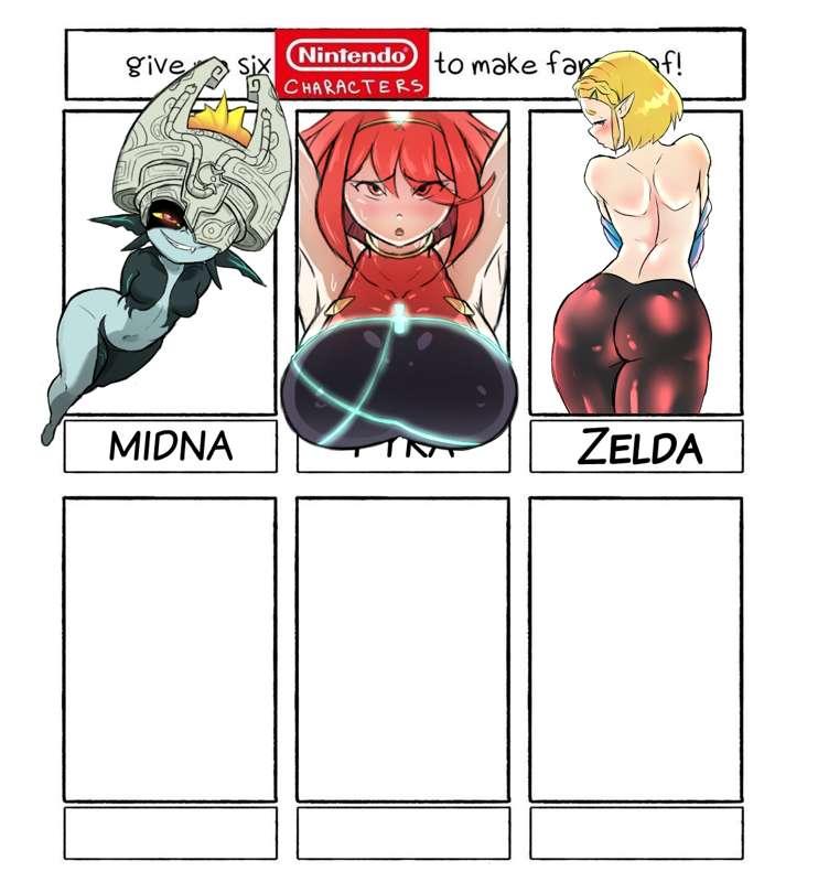 Nintendo Characters (Zelda)