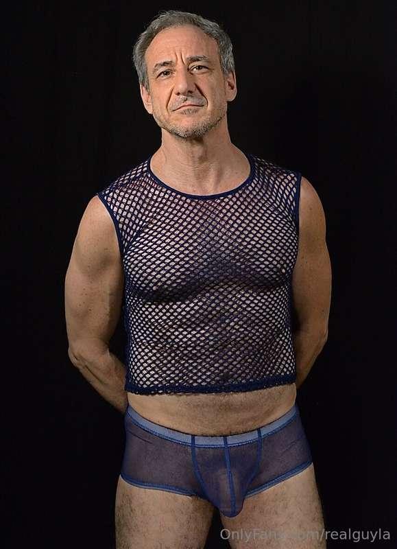 Previously unseen photo of the day. 
A vision in mesh?
Photo..