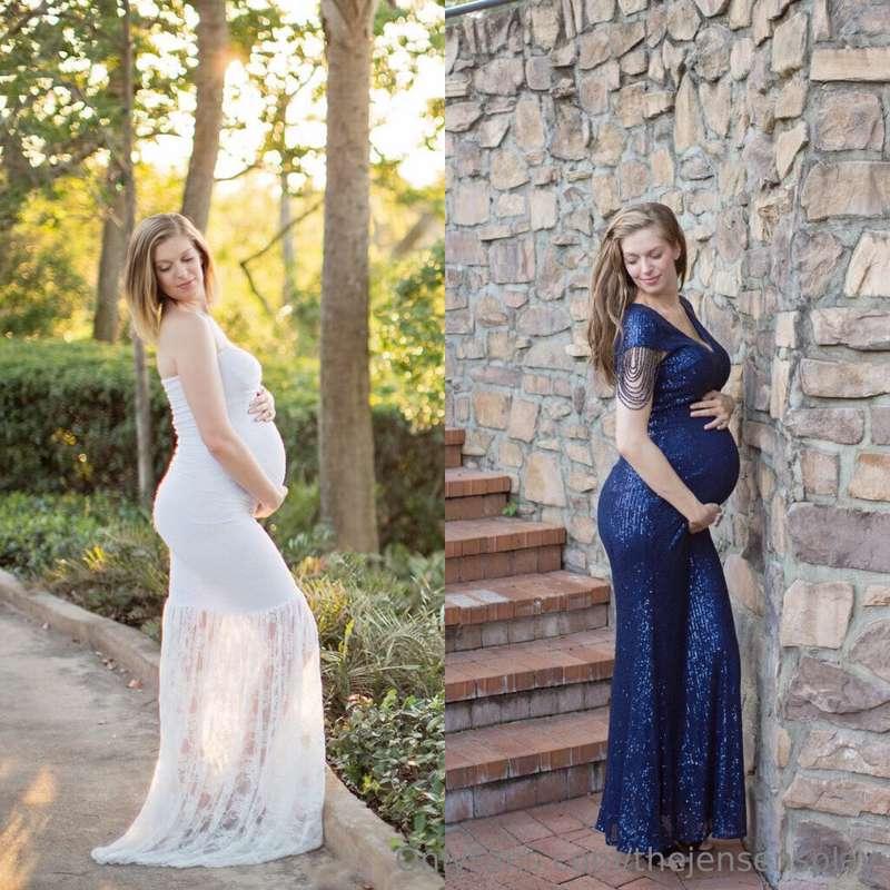 A fun throwback! My first pregnancy vs. my second 🥰