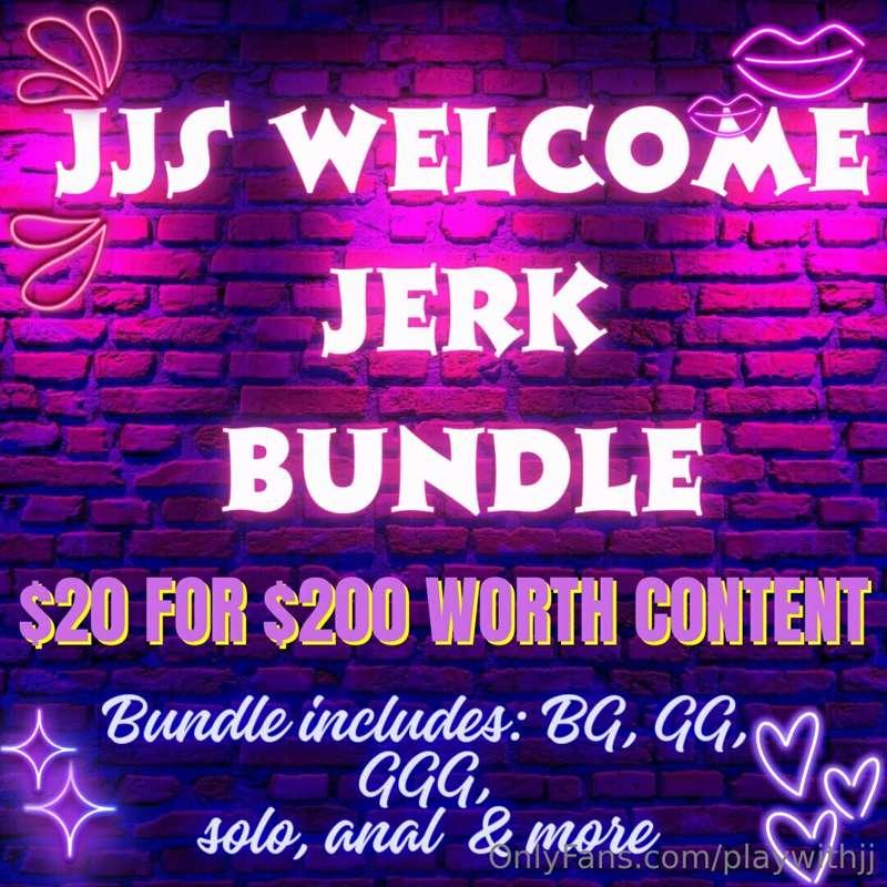 🤩💕JJs Jerk Off Welcome Bundle🤩💕Get a sampling of all that I ..