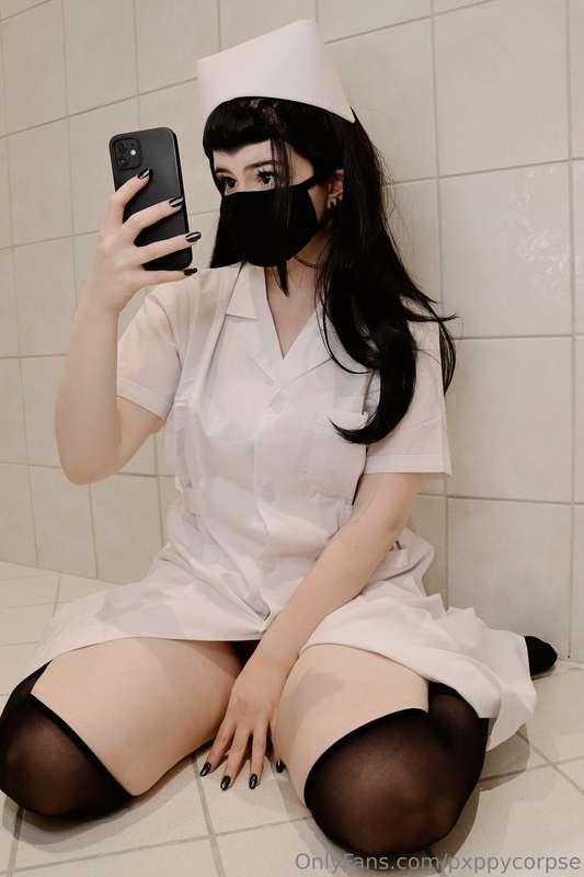nurse kenjaku cosplay 🖤