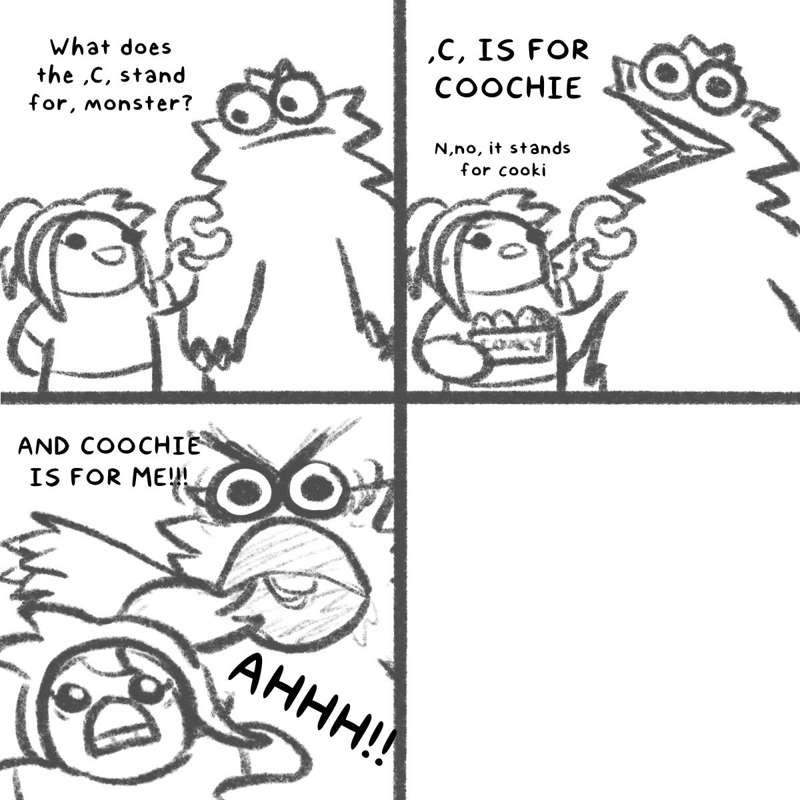 C is for “COOCHIE” (w/ bonus)