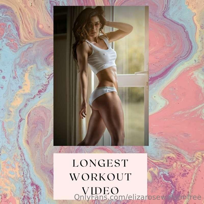 Longest naughty workout video I've EVER done 🤭 I bet I can l..