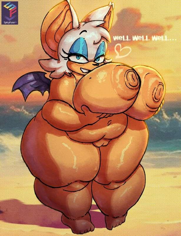 Rouge the Bat .psd