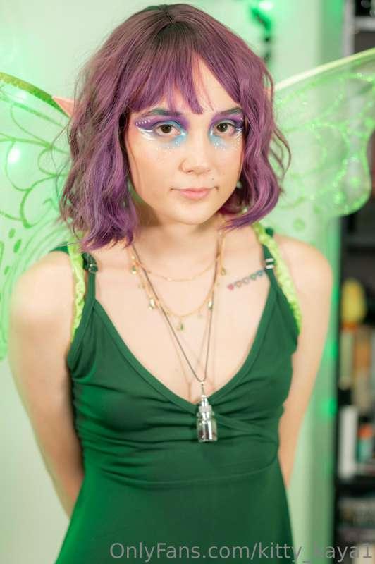 Do I look kissable as a fairy?
