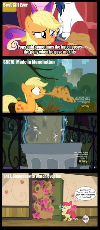 Room for all your Applejack's Hat Headcanons!
