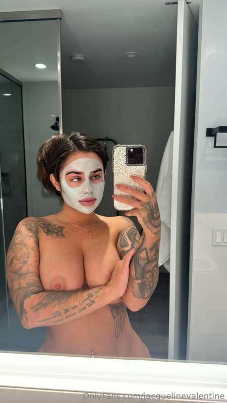 Would you do a face mask with me?