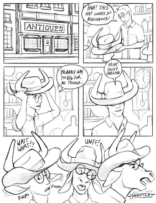 Cowboy TF Comic pg 1