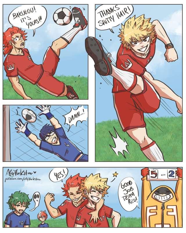 KiriBaku Month Day13_Sports