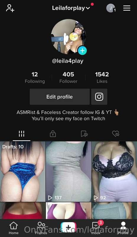 Follow my new Tiktok page my last one was banned at 47k