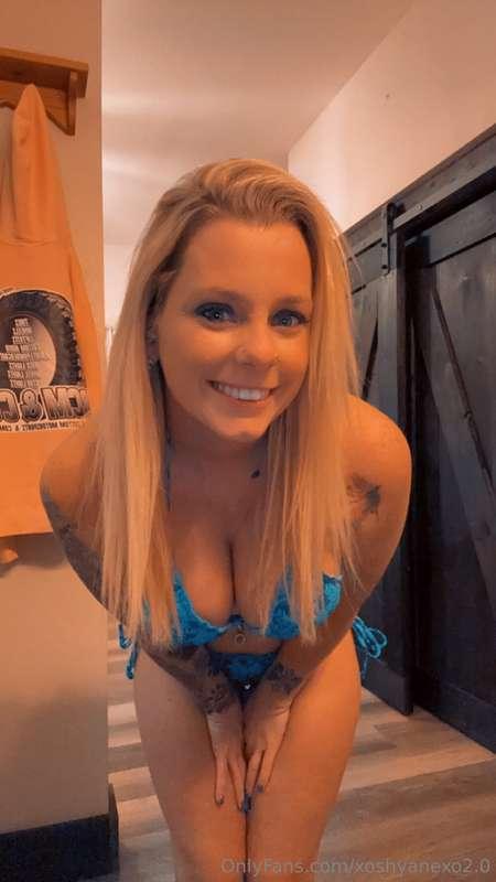 Want to cum on my tits?