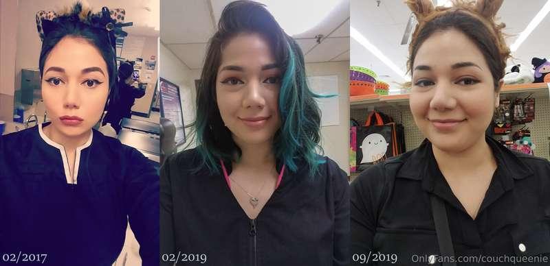 Over two years, my co-workers got to watch me fatten up. 😅
