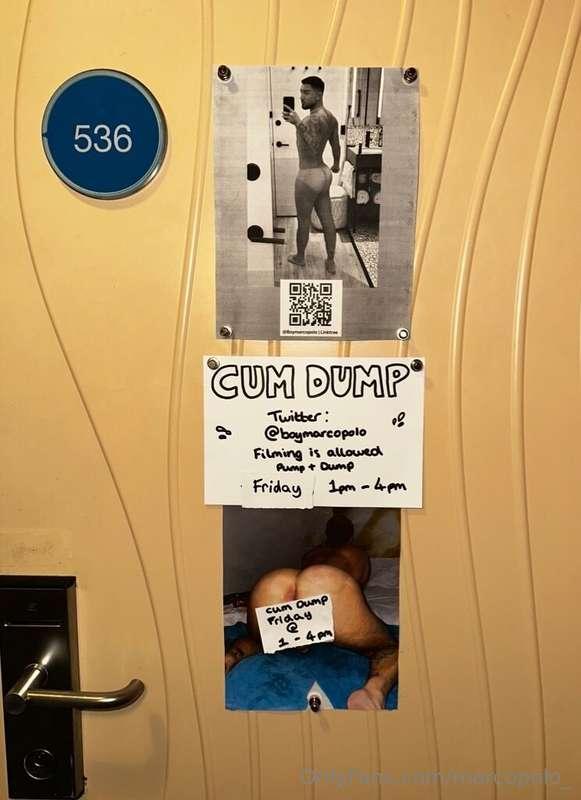 Who’s excited for my cruise ship cum dump video?