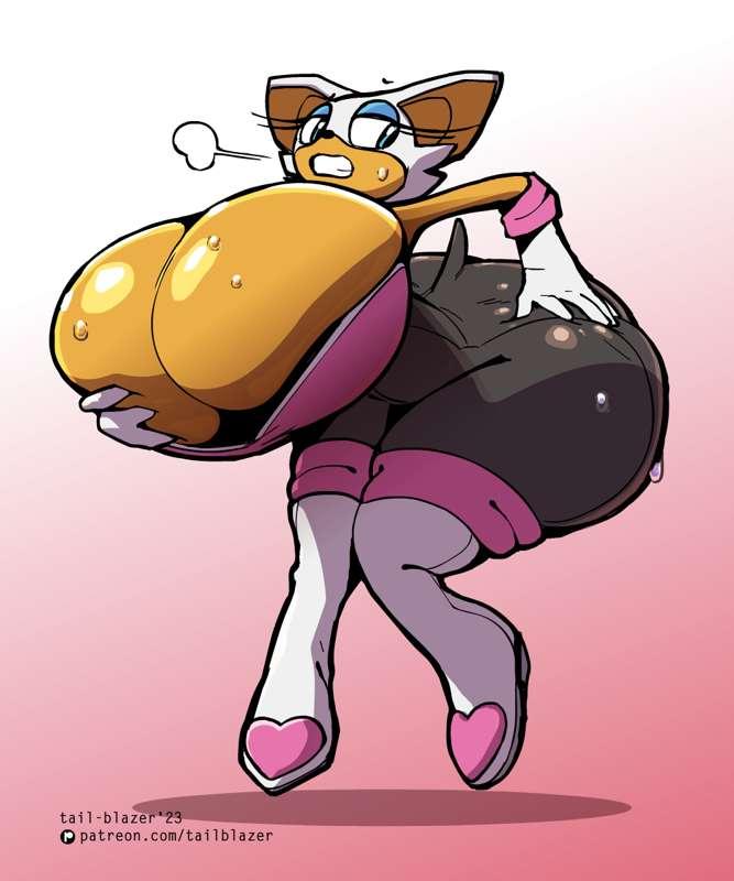 Rouge the Hourglass Bat. (sugg)
